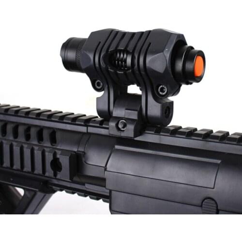 Outdoor Tactical Helmet Flashlight Fixture Bracket Adapter Sports Light Stand Tactical Flashlight Bracket Mount Rail Clamp