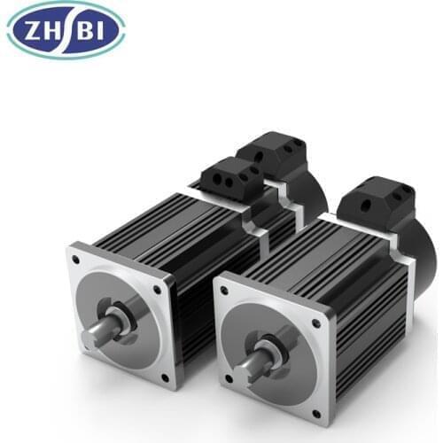 High Torque 48v 400w Brushless dc motor With Encoder 1500rpm AGV Robot Motor 2.55N.m Encoder 2500ppr