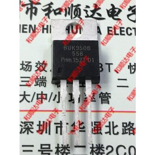 10pcs/lot BUK9508-55B New stock TO-220 55V 75A