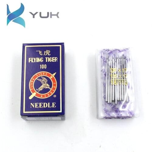 （10pcs）Flying Tiger JOJOSEW Brand Needles 135x17 NM140/22 For Industrial Bartack Buttonhole Sewing Machine