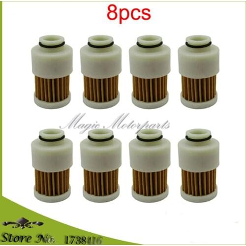 8pcs/pack Outboard Motor Fuel Filter For Yamaha Mercury 881540 75-115 HP 4S 18-7979 68V-24563-00-00