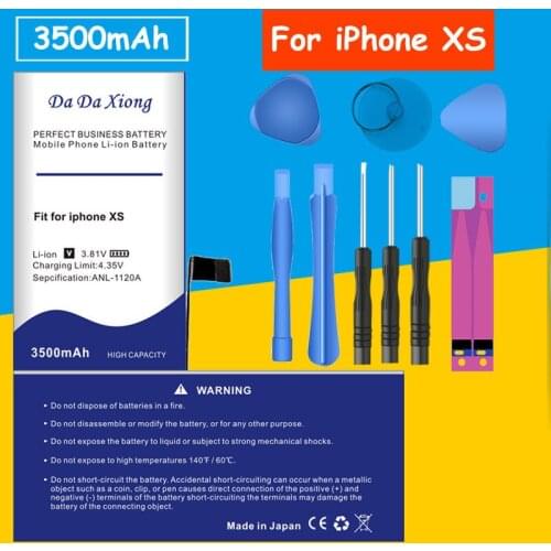 3500mAh High Capacity Battery For iPhone XS High Quality Replacement Battery + Free Tools