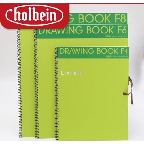 Holbein Drawing Book NO.60,150g 16 Sheets,Natural White Paper,sketch Quickly, for Charcoal, Pencil, Colored Pencil or Pastel