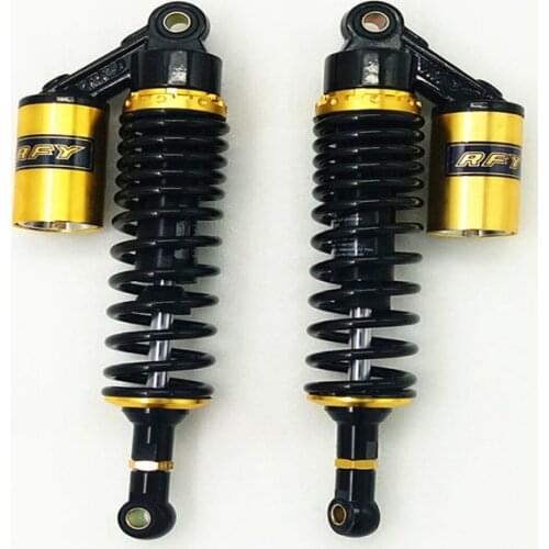 360mm 8mm spring Motorcycle Shock Absorbers for Honda VT500 CB1300 MT250 Yamaha TT500 XT500 Suzuki VX800 KAWASAKI ZRX1200 Black