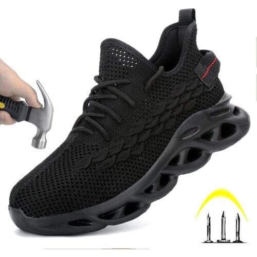 Summer Tennis Safety Shoes, Anti-Smash And Anti-Puncture Electrician Insulated Boots, Lightweight, Breathable, Mens Shoes 2020