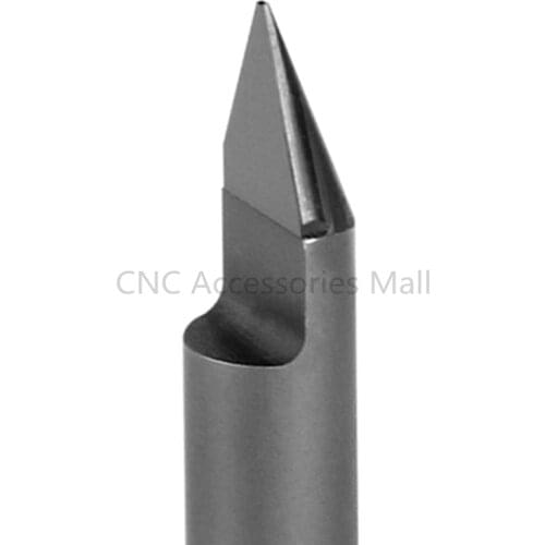 D6mm*L40*0.2*A70 Flat bottom Router Bits for Stone,PCD tools, Marble/Granite Engraving bits, Diamond End mills