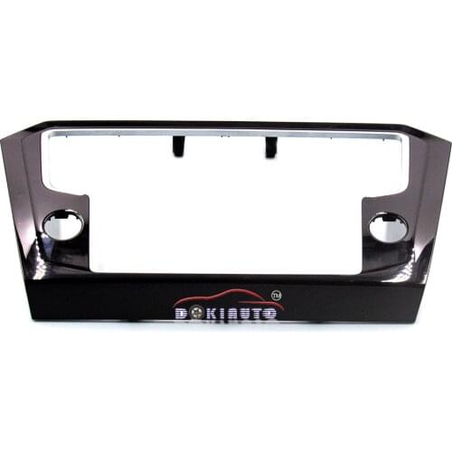 For VW Passat B8 2018-- MIB 3 8.0Inch box trim piano black paint Radio frame PANEL CD Plates