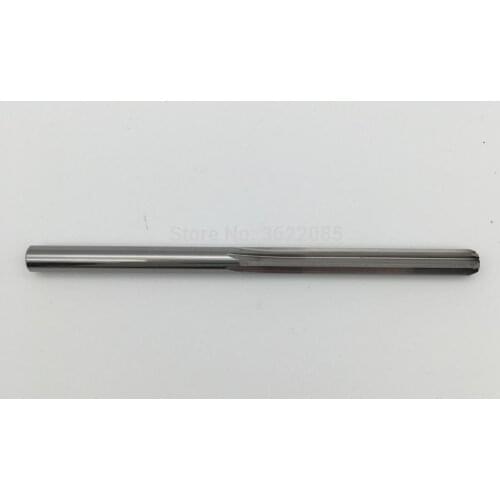 KLOT Solid Carbide Chucking Machine Reamer 11mm-20mm Length 100mm H7/H8/H9 Straight Flute K10