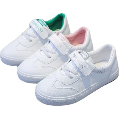 Kids Shoes Children Autumn Shoes Girls boys Sneakers Teenager Casual shioes Solid Color White Classic Breathable SP011