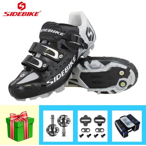 Zapatillas Ciclismo Mtb Cycling Shoes Men Non-slip Breathable Self-locking Mountain Bike Sneakers Racing Bicycle Mtb Footwear