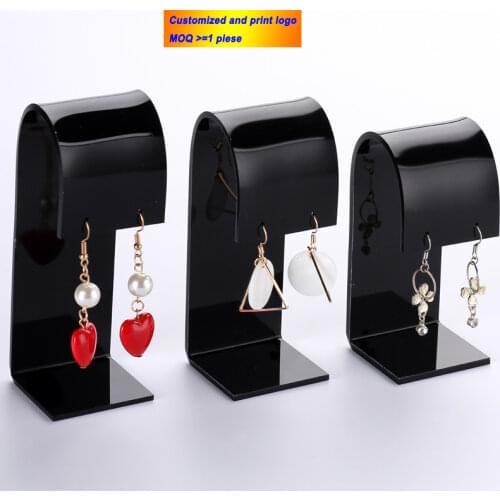 Fashion Acrylic Earring Holder Earring Display Stand Earring Organizer Earring Shelf Jewelry Display Case Earring Hook