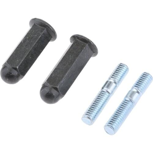 Exhaust Stud Nuts M6 Bolts Set for 110cc/125cc/140cc/160cc/200cc Pit Dirt Bike