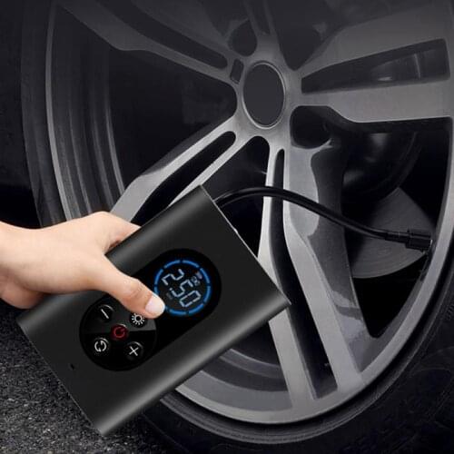 M8 Car Air Pump Wireless Inflatable Pump Small Portable Car Power Bank Smart Wireless Inflator Car Bicycle Tire Electric Pump