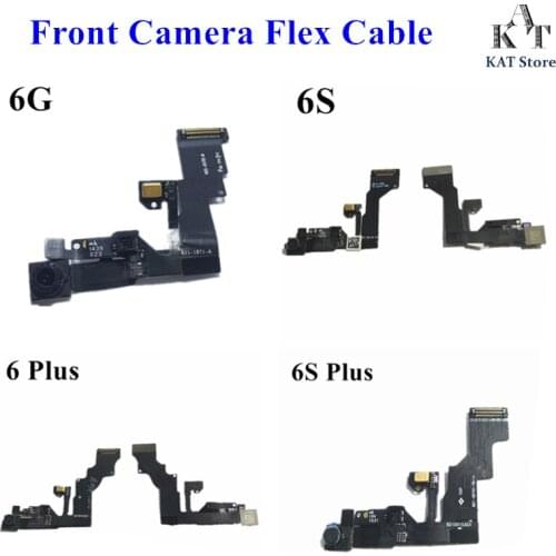 Front Camera Lens Proximity Light Sensor Flex Cable for 6 6G 6S Plus 4.7" 5.5" Small Camera Repair Replacement Part