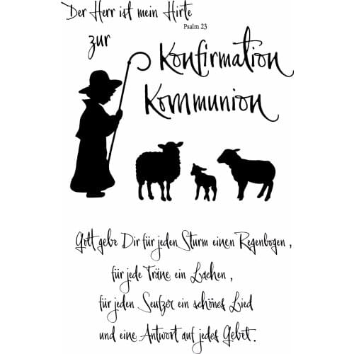 German Goatherd Transparent Clear Silicone Stamp/Seal for DIY scrapbooking/photo album Decorative clear stamp A163