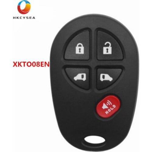 Xhorse Universal Wire 5 Button Car Key Remote English Version for VVDI2 Programmer or VVDI Mini Key Tool Max VVDI Mini XKTO08EN
