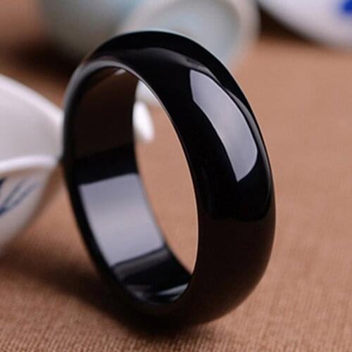 Women Bangles Drop Shipping Natural Black Agate Bracelets Cuff For Women Engagement Dance Party Fine Jewelry Gifts