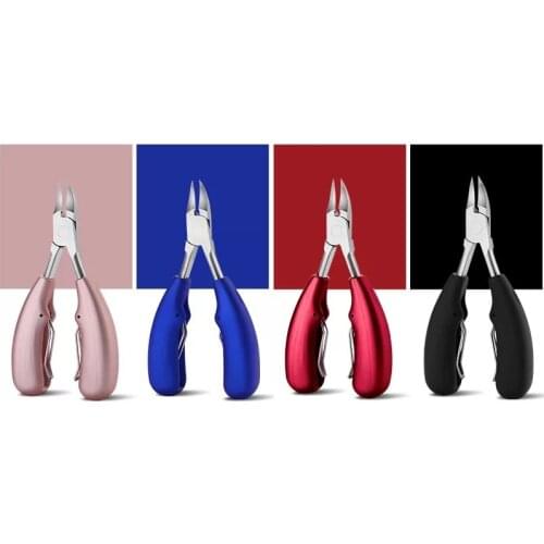 1pc Beauty Sharp Curved Paronychia Remover Nail Scissors Manicure Toes Dead Skin Pliers Trimming Nail Clipper Nipper