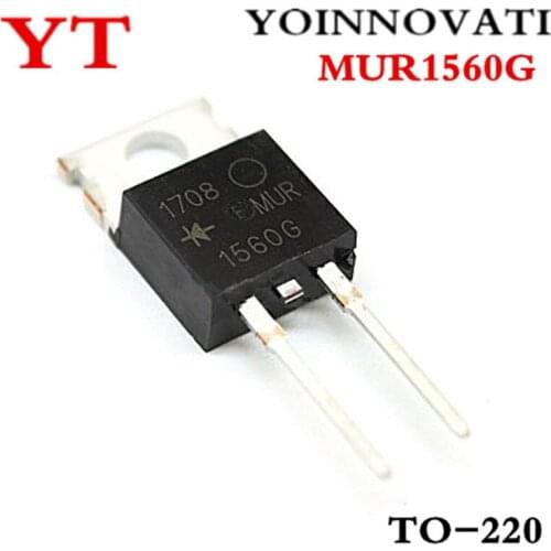 100pcs/lot MUR1560 MUR1560G U1560 TO-220 IC Best quality