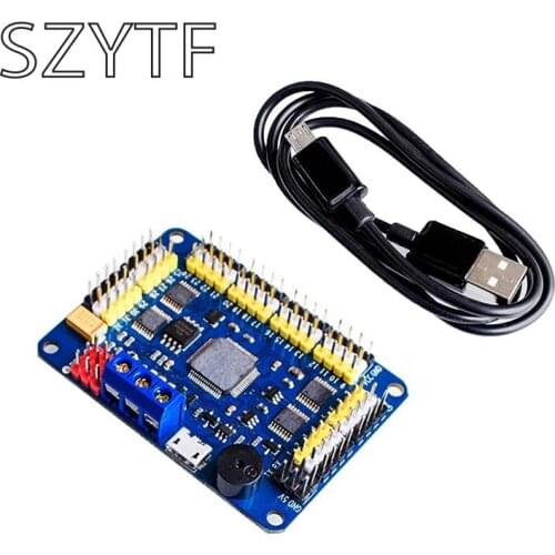 32CH Servo Control Board Servo Motor 32 Channel Controller For Robot PS2 Wireless with USB Cable/UART DIY RC Toy