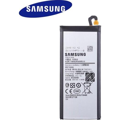 Samsung Battery EB-BJ730ABE For Samsung GALAXY J7 Pro 2017 SM-J730F SM-J730FM J730F J730G J730DS J730FM J730GM J730K 3600mAh