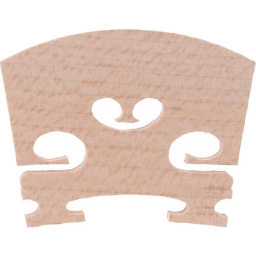 Maple Wood Acoustic Violin Bridge Regular 4/4 Size Musical Instruments Parts Durable Violin Bridge
