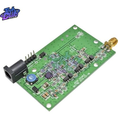 Noise Jam Source Simple Spectrum External Generator Tracking SMA Source Case DC 12V 0.3A Tracking Signal Generator