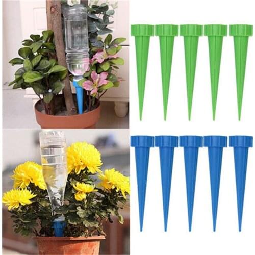 1pc Garden Cone Lazy Watering Spike Practical Watering Sprinklers Plant Flower Waterers Bottle Irrigation System