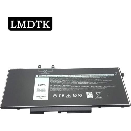 LMDTK New 4GVMP Laptop Battery For Dell Latitude 5500 Precision 3540 X77XY