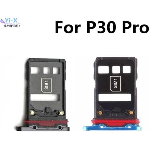 SIM Card Tray For Huawei P30 Pro Micro SD Card Holder Slot Adapter Parts