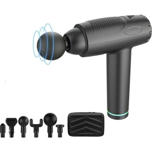 30 Speed Adjustable Muscle Massager 6 Massage Heads With Ultra Quiet Massage Device For Fatigue Recovery