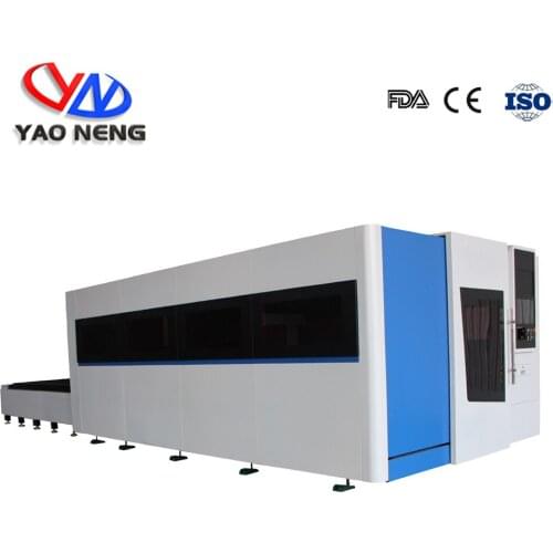 New Enclosed 4015 Cnc Laser Fiber Cutting Machine for Ss Cs Metal Cutting