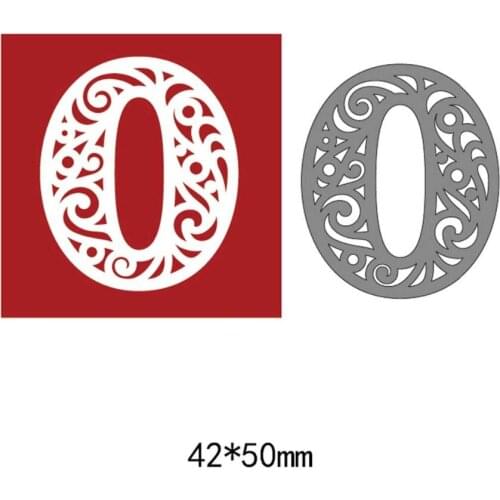 Hollow Numbers Metal Cutting Dies for DIY Scrapbooking Metal Steel Dies Handmade Album Paper Cut Stamps Stencil for New year