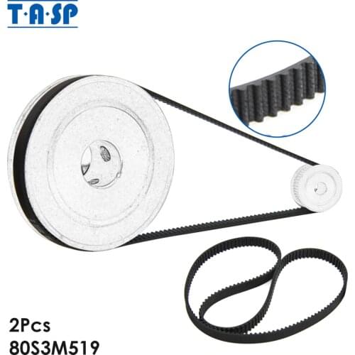 2pcs Bread Maker Drive Belt Spare Parts Repalcement 80S3M519 for Breadmaker Kenwood KW694643 BM210 FMP900 Cameron CB-4407