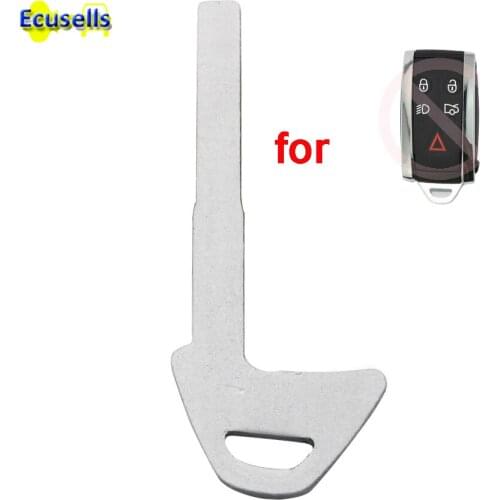Smart Remote Emergency Key Blade Blank hu101 Insert Fob Slide In For Jaguar XK XF for Volvo C30 C70 V50 S40