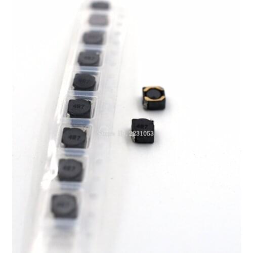 10PCS/LOT CDRH4D28 SMD Power Inductor 4.7uH 4.7uh 4R7 Shielded Inductor 5*5*3mm Inductance