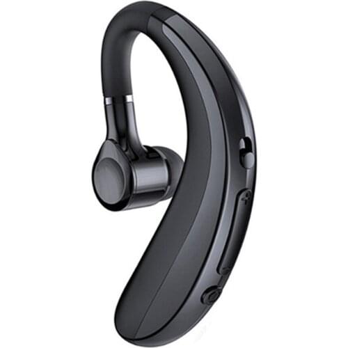 Wireless Bluetooth-compatible Earphones Single Ear Hook Business Headphones Headset Handsfree Sports Earphones With Microphone