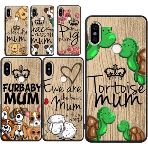 Labrador Jack russell terrier mum dog Case For Redmi Note 10 9 Pro 9S 8T Note 8 Pro 7 Redmi 9C 9T 9A 8A 7A K40 Protective Cover