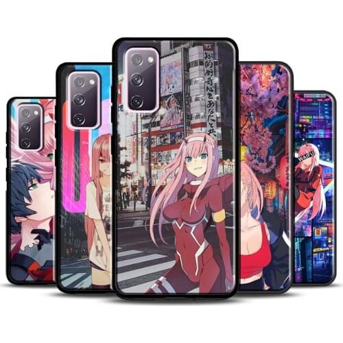 Zero Two Darling in the FranXX Anime Case For Samsung Galaxy Note 20 Ultra Note 9 10 S10e S8 S9 S10 S21 Plus S20 FE Coque