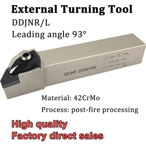 DDJNR DDJNL External Turning Tool Holder CNC Lathe Cutter DDJNR1616H11 DDJNR2020K1504 DDJNR2525 For Turning Inserts DNMG1504