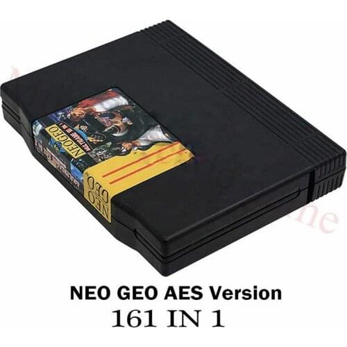 161 in 1 NEO GEO AES multi game Board Cartridge NeoGeo 161 in 1 AES version for Family AES Game Console