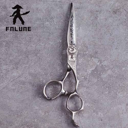 FnLune Professional Hair Scissors Set Cutting Barber Salon Haircut Thinning Shear Hairdressing Hair Tools Hair Cutting Scissors
