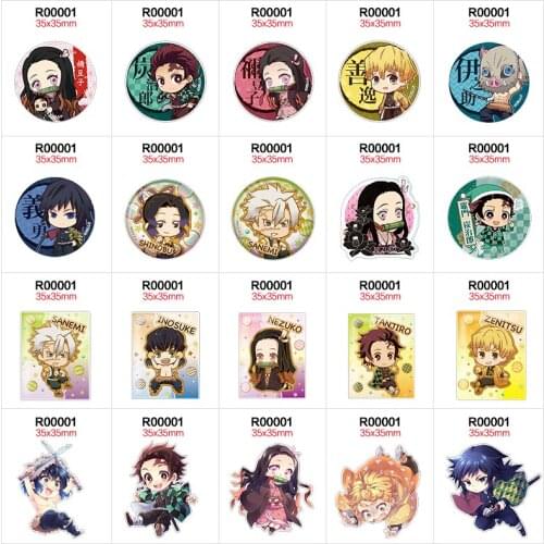 New Japan kimetsu no yaiba Heat Tranfer Printed 5yards Grosgrain/Satin Ribbon for DIY Accessory Hairbow Decoration