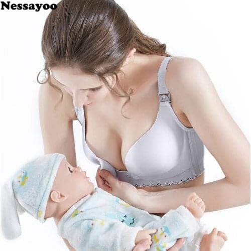 New breast-feeding bra Gather large size underwear to prevent sagging Underwear for Pregnant Women with Smooth Fat MM200kg Kinds