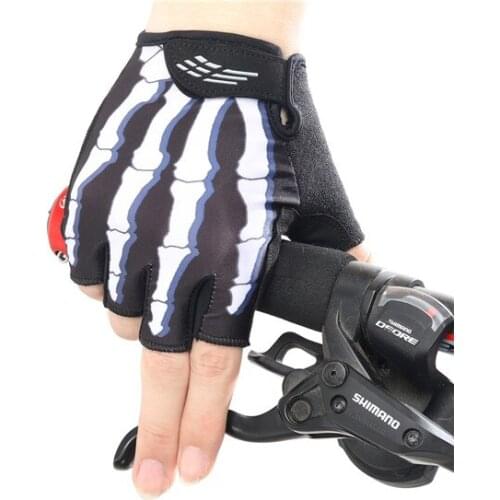 XINTOWN Outdoor 3D Gel Bicycle Gloves Summer Breathable Unisex Guantes Ciclismo Mountain Bike Half Finger Cycling Gloves