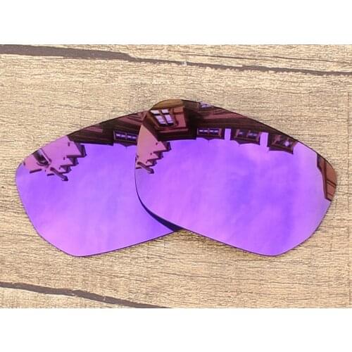 Vonxyz Violet Mirror Polarized Replacement Lenses for-Oakley Style Switch Frame