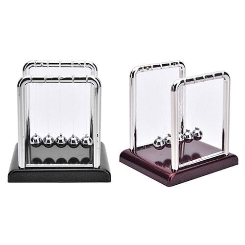 Fun Development Educational Desk Toy Gift Newtons Cradle Steel Balance Ball Physics Science Pendulum