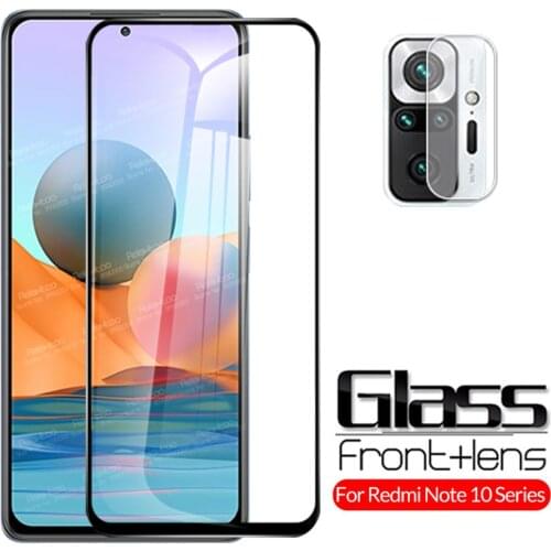 Camera Tempered Glass For Xiaomi Redmi Note 10 pro Protective Glass Redme Nota 10Pro Note10 Not 10s Screen Protector Cover Film