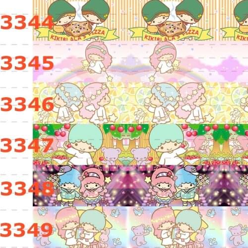 10yards - different sizes-Cartoon Grosgrain ribbon - Melody/Lovely pattern printed ribbon