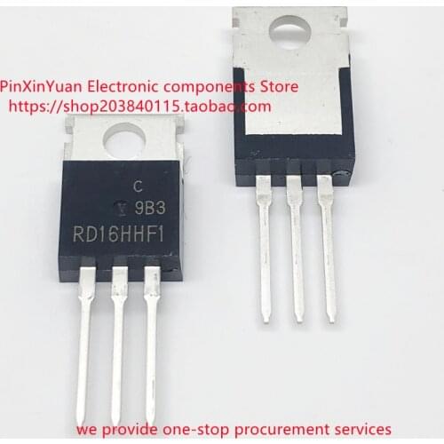 2PCS~10PCS New original triode RD16HHF1 TO-220 high-frequency tube RF power amplifier field effect In stock